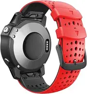 [TIOYW] Smart Watch Strap Wristband For Garmin Fenix 6 6X Pro 5 5X Plus 7 7X Epix 3 3HR 945 Silicone Band 26 22mm Correa Breathable Belt