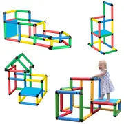 Funphix Toddler Giant Construction Set (157 pcs) - Indoor & Outdoor - Fun & Educational Learning Toy