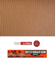 HOLDEN HK BROUGHAM SEDAN ROOF HOOD LINING TAN herringbone ribbed