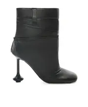 Toy ankle bootie in nappa lambskin 40,41 black