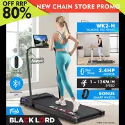 BLACK LORD Treadmill Electric Walking Pad Foldable Fitness Machine Home Gym