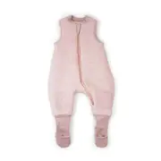 Baby Studio Infant Soft Sleeveless Sleep Bag w/Legs Pink/Stars Cotton 2.5 Tog L