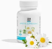 Yes You Can! Appetite Support - for Safe Weight Loss, Mood Enhancement and Stress Reduction. Contains: 5-HTP, Lemon Balm, Chamomile Extract - Appetite Suppressant - Adelgazar y Apetito - 30 Capsules