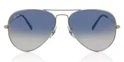 Ray-Ban RB3025 Aviator Gradient 003/3F Men's Sunglasses Silver Size 55