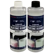 Urban Crafter Translucent Liquid Silicone Rubber 500ml Kit (250ml + 250ml)