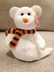 TY Beanie Baby - QUIVERS the Ghost Bear (6.5 inch) - MWMTs Halloween Stuffed Toy