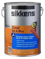 Sikkens CETOL BLX-PRO TIMBER STAIN 5L Quick Drying, Water Based PINE