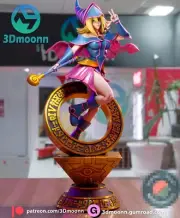 Dark Magician Girl 3D Printed Kit Unpainted/Unassembled