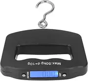 [Hyuduo] Digital Hanging Baggage Scale with LCD Display, Multi Purpose, Easy to Use, Small Portable, Ergonomic Grip, for Luggage Weighing, Shopping, Fishing, Household