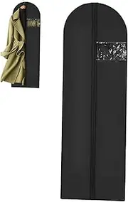 TOGEVAL Foldable Garment Bag for Travel Dustproof Suit Cover for Dresses Formal Gowns Suits Stylish Sturdy Design for Enhanced Protection Versatile Use for Storage Travel