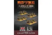 Flames of War: Airborne 6 pdr Anti-Tank Platoon (x4 Plastic)