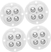 4Pcs Self Adhesive Caster Wheels Rotation Sticky Swivel Wheels for Furniture Storage Boxes Kitchen Appliances Easy Installation Smooth Movement No Drilling Required