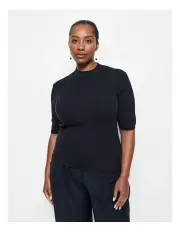 [Commonry] Kelsy Knit Top in Navy