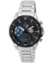 Casio EDIFICE Chronograph Stopwatch Analog Solar EQS-940DB-1B 100M Mens Watch