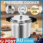 23L Kitchen Large Capacity Pot Aluminum Pressure Cooker/Canner w/Steam Guage AU