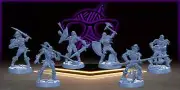 Old-Burg Fallen Ones | Undead Skeleton | Old Berg Fallen Ones Miniatures for Tab