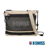 K-SWISS LIGHT WEIGHT BAG輕量側背包-卡其