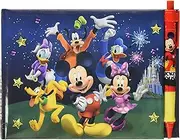 Disney 85231 Mickey and Friends Deluxe Autograph Book with Pen