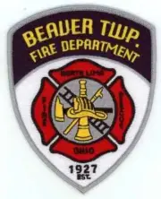 OHIO OH BEAVER TWP FIRE DEPARTMENT NICE SHOUDLER PATCH POLICE SHERIFF