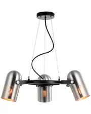 JONATHAN Y Loki 22in 3-Light Adjustable Metal LED Pendant
