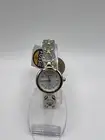 Working Fossil F2 ES-9063 F2 Stainless Steel Two Tone Blue Dial Women’s Watch