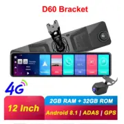 12 Inch Car DVR Rear view Mirror 4G Android 8.1 GPS ADAS Video Recorder Dashcam