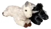 LLAMA & SKUNK Flopsie 8" Stuffed Animal Plush by Aurora