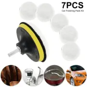 7Pcs Wool Polishing Pads 4 Inch Buffing Pads Polishing Buffer Pads for Car gusYr