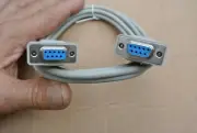 NEW 6FT NULL MODEM SERIAL CABLE DB9F TO DB9F FEMALE TO FEMALE 9 PIN DB9
