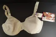 Playtex Secrets 40DD White 4419 Women's Bra (New) Sara Lee RN# 103R9