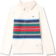 vineyard vines Boys' Chest-Stripe Rugby Shirt