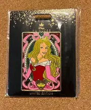 Disney Pin - PALM Pink a la Mode - Princess Stained Glass - Aurora