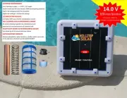 Solar Ionizer |Power of 8 units of 6.0V| Self-cleaning anode |14.0 Volt with LED