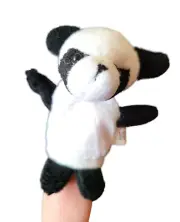 Plush Animal Finger Puppet - New - Panda