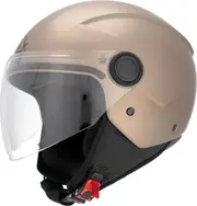 Acerbis Brezza Metallic, open face helmet , color: Matt-Light Brown , size: XS
