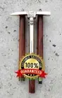 Handle Wooden Walking Stick Victorian Ice Axe Look Brass Head Cane Antique Gifts