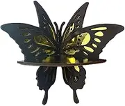 Butterfly Shelf, Floating Cute Wall Shelf Butterfly, Retro Bookcase Display Stand for Office Kitchen Bathroom Bedroom Garage