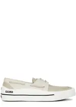Moncler Pier Canvas Sneakers, Sneakers, Canvas, Round Toe, Panelled - Beige - 10 10