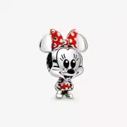 Pandora Disney Minnie Mouse Dotted Dress & Bow Charm #798880C02