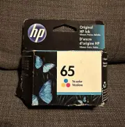 HP 65 Tri Color Ink Cartridge Exp. Nov 2022