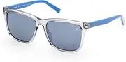 [Timberland] TB00047 20D Shiny Grey 54/15/140 Teen Sunglasses, 20d shiny grey, 54/15/140