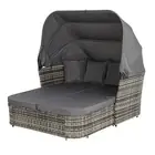 Gardeon Outdoor Sun Lounge Setting Patio Furniture Wicker Sofa Garden Day Bed fa