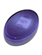 [Creative Home] Oval Soap Dish Holder Plate in Purple