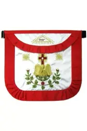 Rose Croix 18th Degree Apron - Scottish Constitution