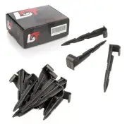 100x Ground Spike Stakes Hook for Lawn Mower Lawnmower Robot Cable Universal