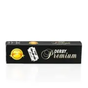10x 100 Count Derby Premium Stainless Double Edge Safety Razor Blades Free Strop