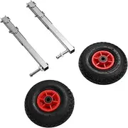 Stainless Steel Boat Launching Wheel Transom Wheels Easy Installation for Inflatable Boats
