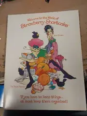 Vtg NOS Rare Strawberry Shortcake School Folder Two Pocket Portfolio by St Regis