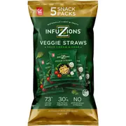 Infuzions Veggie Straws 5 pack