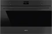 Smeg Classic 90cm Pyrolytic Oven Matte Black